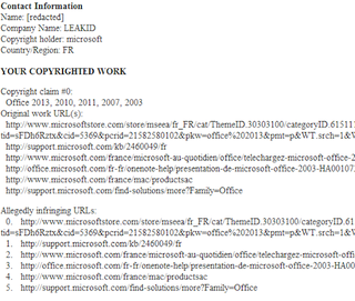 Illustration for article titled Microsoft Gave Google a Copyright Takedown Request for Microsoft.com (Updated)